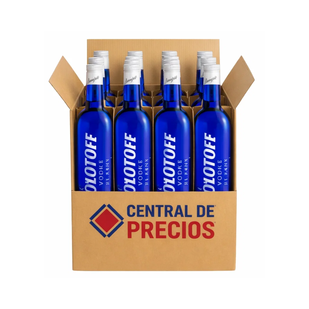VODKA MOLOTOFF 1000 ML (12 PIEZAS)