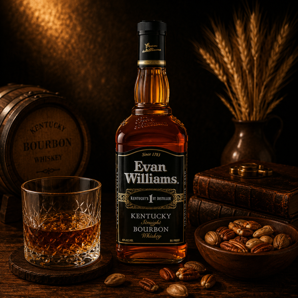 WHISKEY EVAN WILLIAMS BOURBON 750 ML
