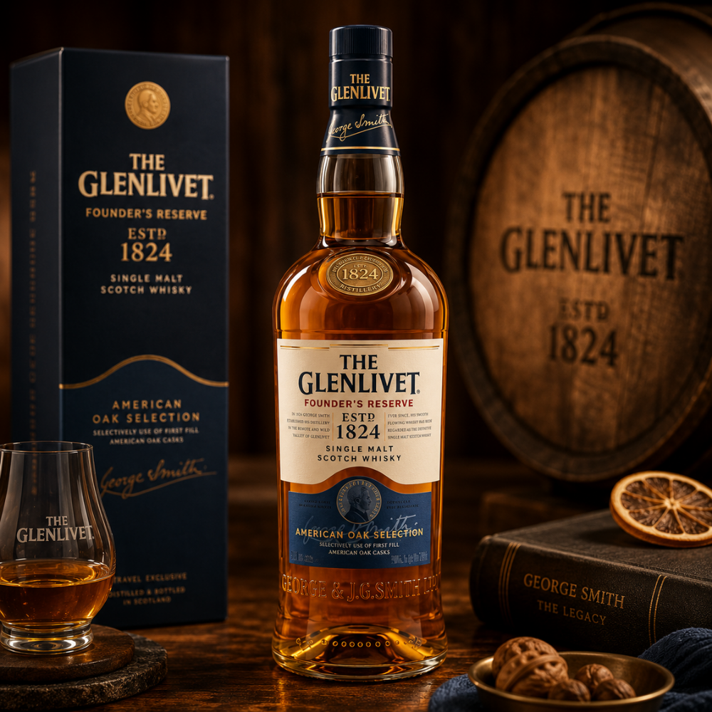 WHISKY GLENLIVET FOUNDER´S RESERVE 700 ML