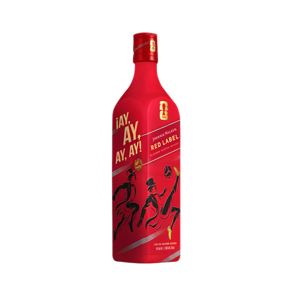 WHISKY J.W. RED LABEL EDICIÓN MUNDIAL 700 ML