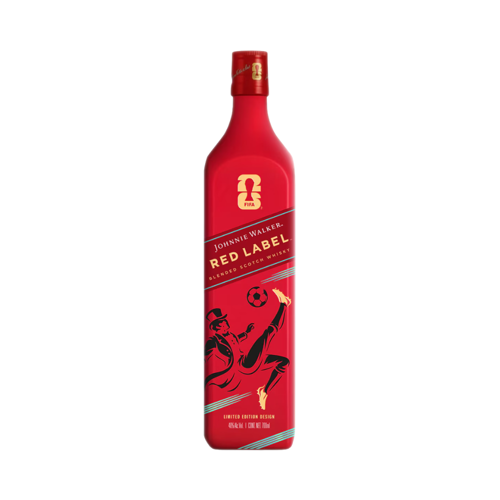 WHISKY J.W. RED LABEL EDICIÓN MUNDIAL 700 ML