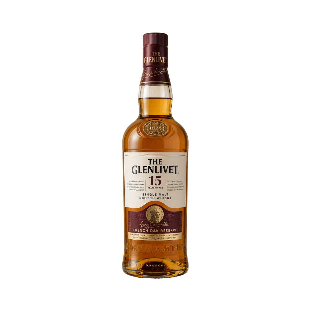 WHISKY THE GLENLIVET 15 AÑOS 750 ML