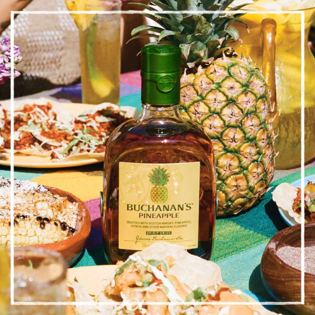 WHISKY BUCHANAN´S PINEAPPLE 750 ml