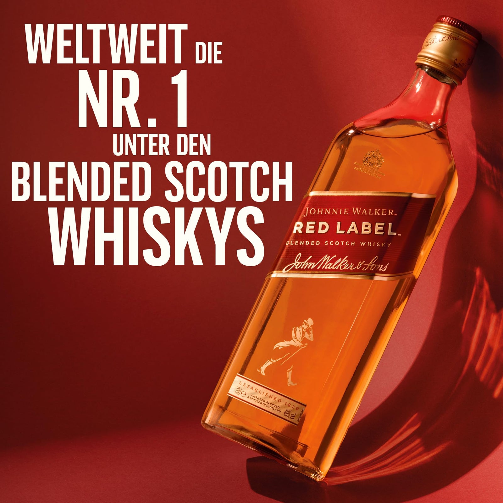 WHISKY J.W. RED LABEL 1000 ML