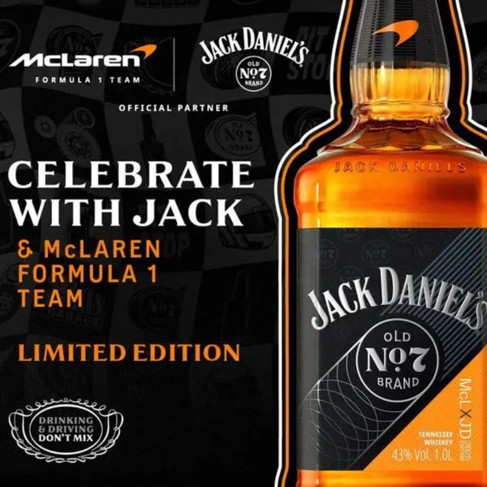 WHISKEY JACK DANIEL&#39;S MCLAREN EDITION 700 ML