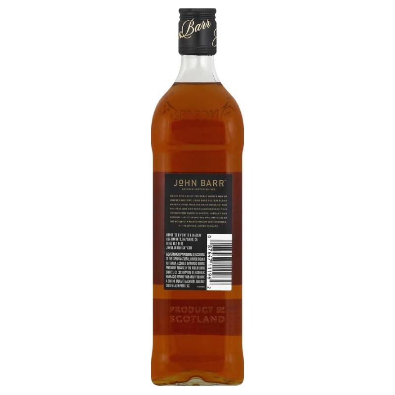 WHISKY JOHN BARR RESERVE BLACK 750 ML
