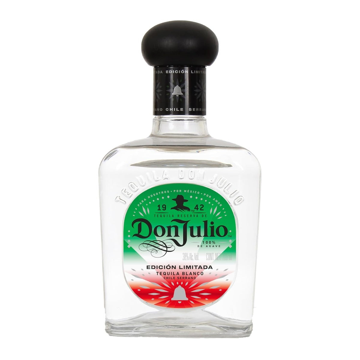 TEQUILA DON JULIO 70 CHILE SERRANO 700 ML