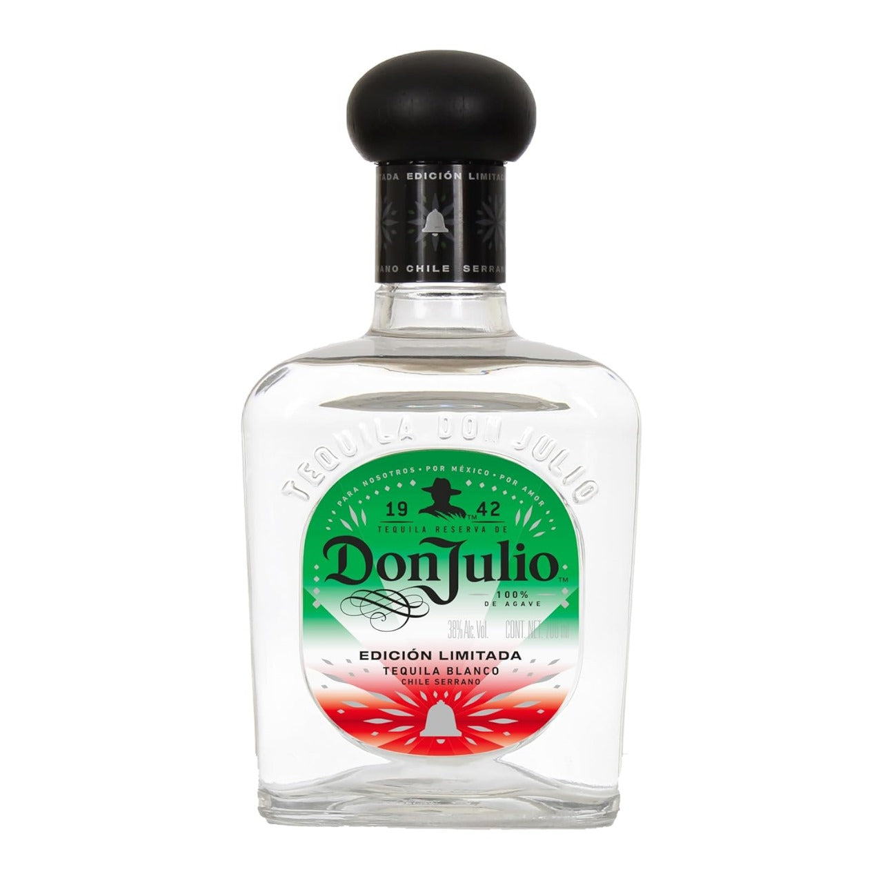 TEQUILA DON JULIO 70 CHILE SERRANO 700 ML
