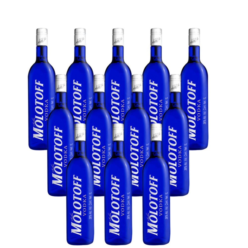 VODKA MOLOTOFF 1000 ML (12 PIEZAS)