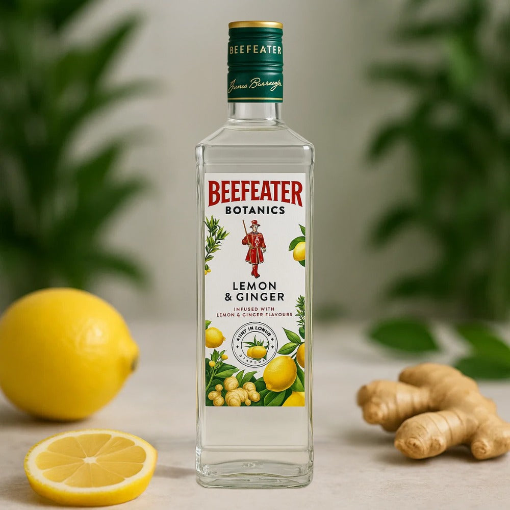 GINEBRA BEEFEATER BOTANICS LEMON & GINGER 700 ML