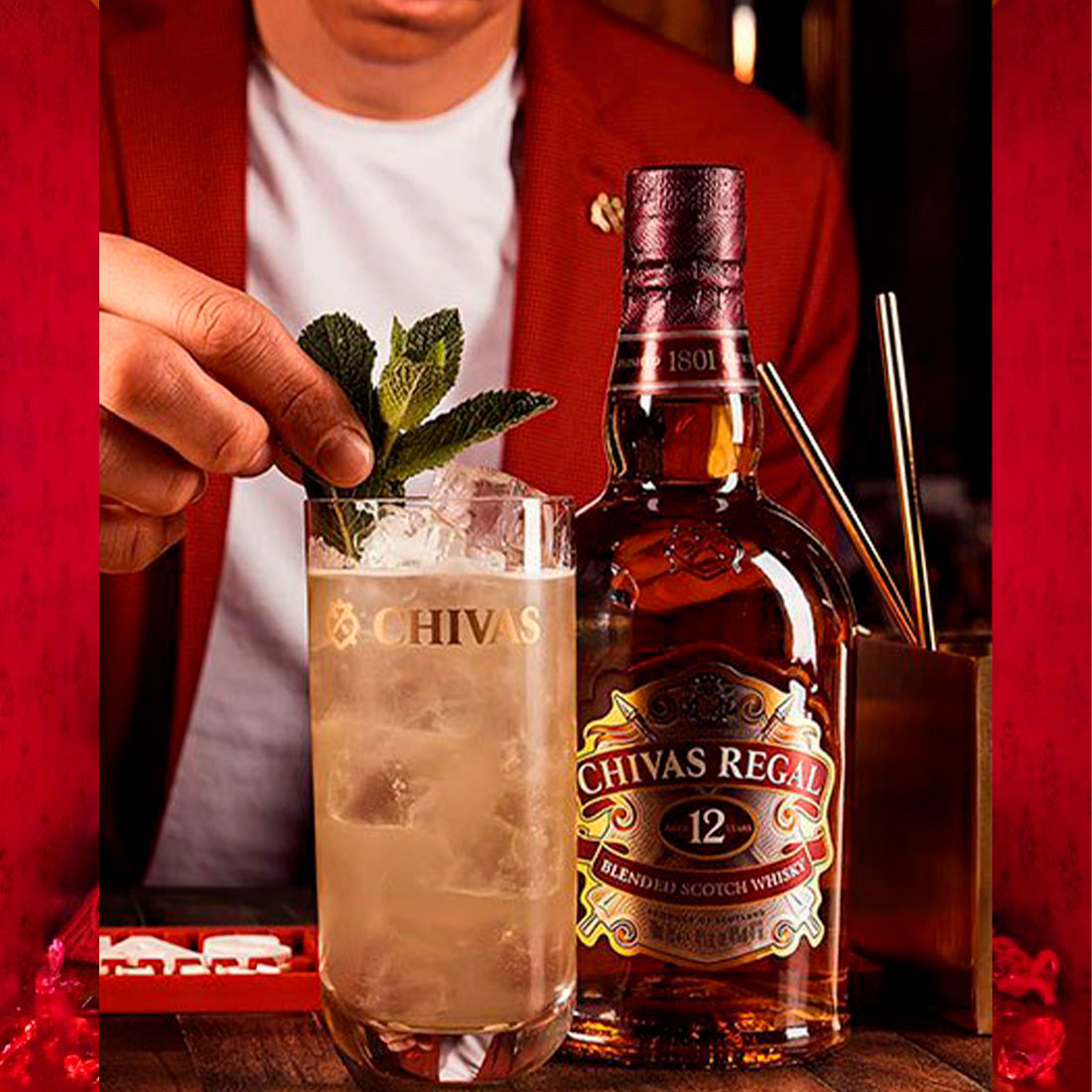 WHISKY CHIVAS REGAL 12 de 1000 ml