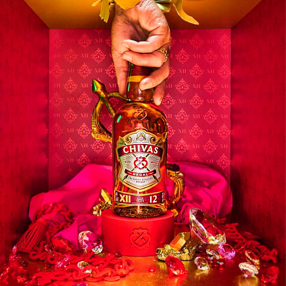 WHISKY CHIVAS REGAL 12 de 1000 ml