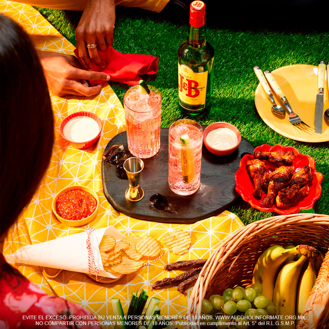 WHISKY J&amp;B de 750 ml