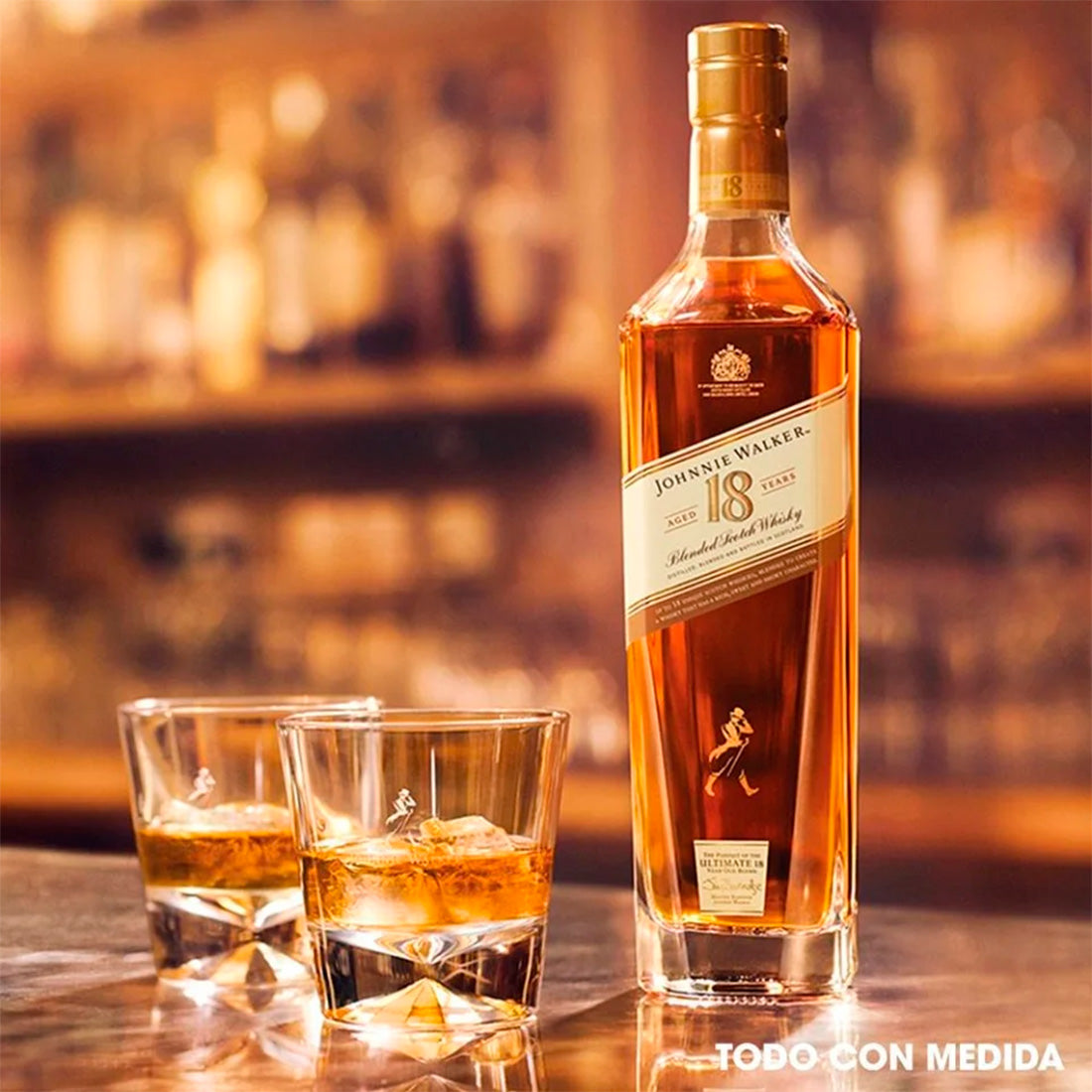 WHISKY J.W. 18 AÑOS de 750 ML