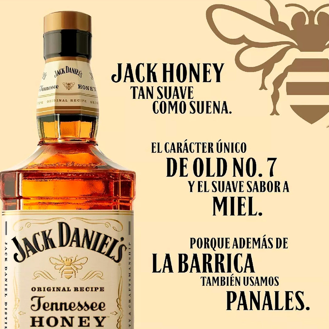 WHISKY JACK DANIEL´S HONEY 700 ml