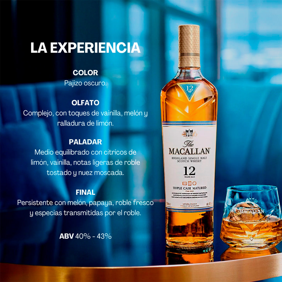 WHISKY MACALLAN 12 YRS DOUBLE CASK 700 ML