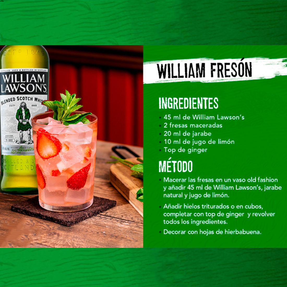 WHISKY WILLIAM LAWSONS 700 ml