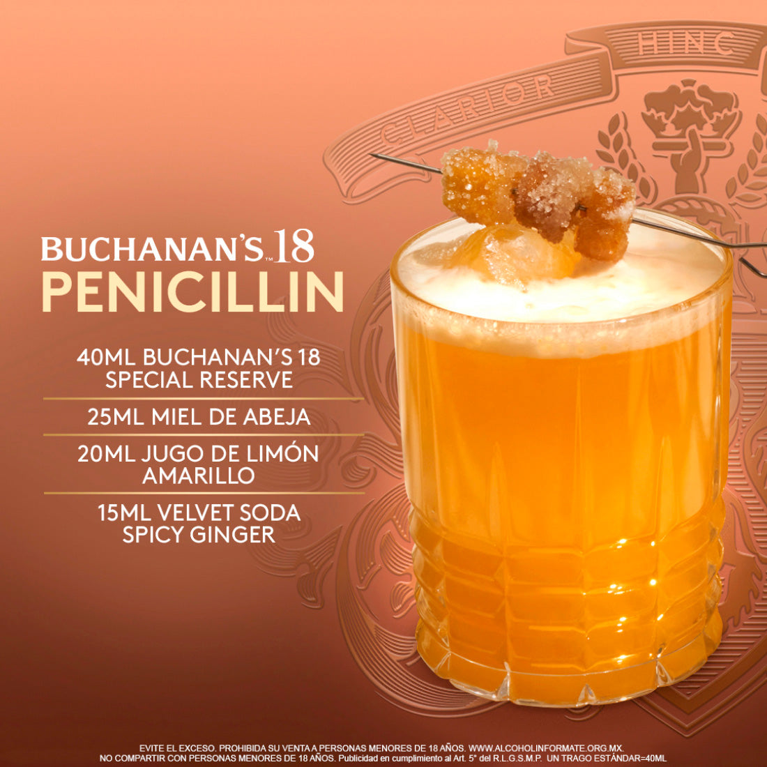 WHISKY BUCHANAN´S 18 SPECIAL RESERVE de 750 ml