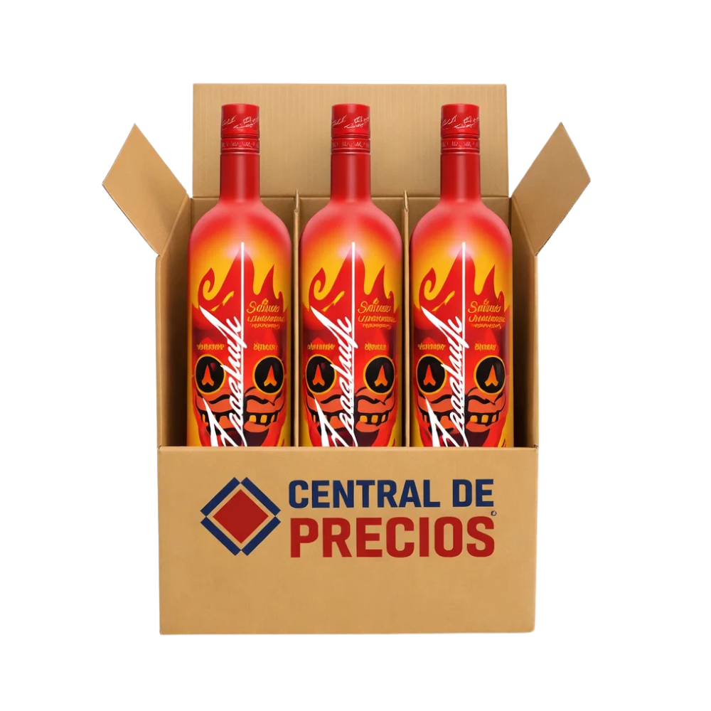 LICOR DE VODKA ZAVERICH SPICY TAMARINDO 1000 ML (3 PIEZAS)