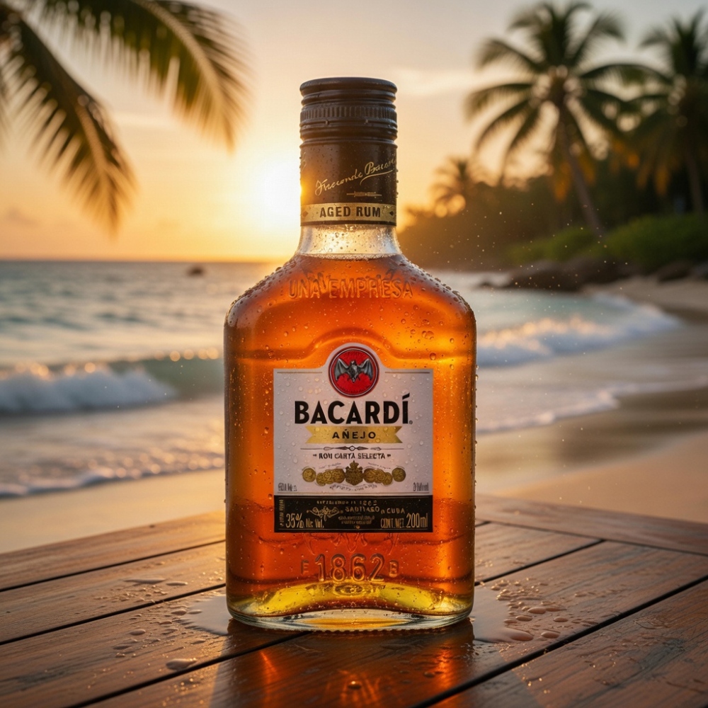Ron Bacardi Añejo 200 ml