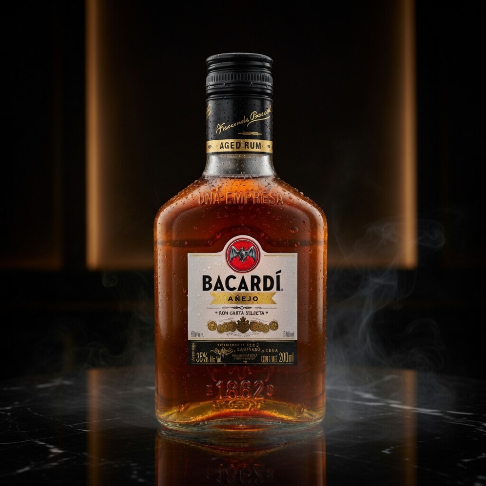 Ron Bacardi Añejo 200 ml