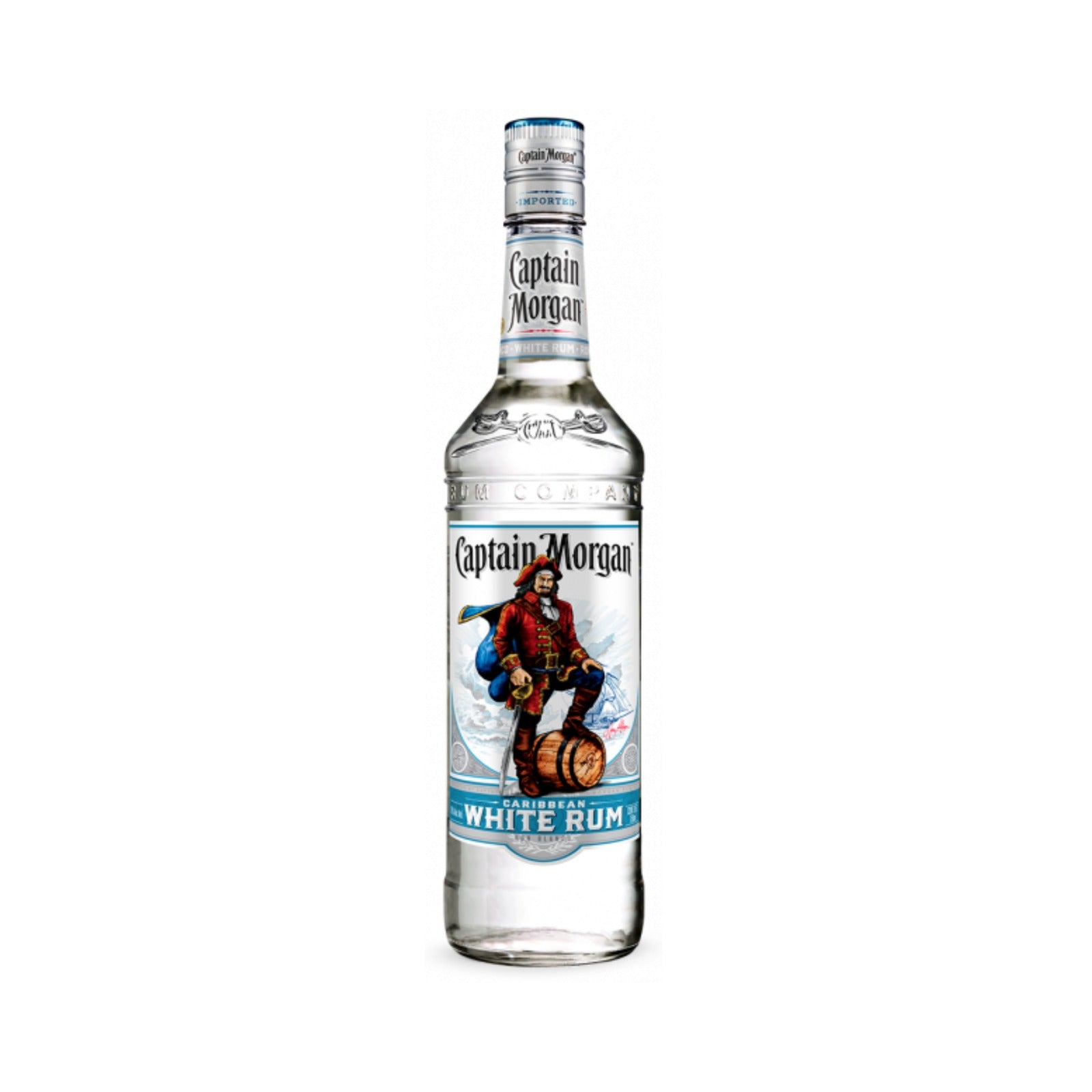 RON CAPTAIN MORGAN WHITE 700 ml (6 PIEZAS)
