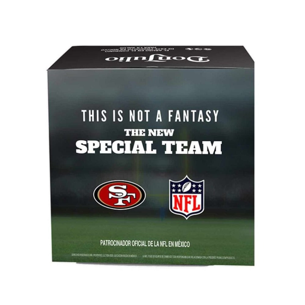 TEQUILA DON JULIO 70 700 ML+ VASO NFL (SAN FRANCISCO 49ERS)