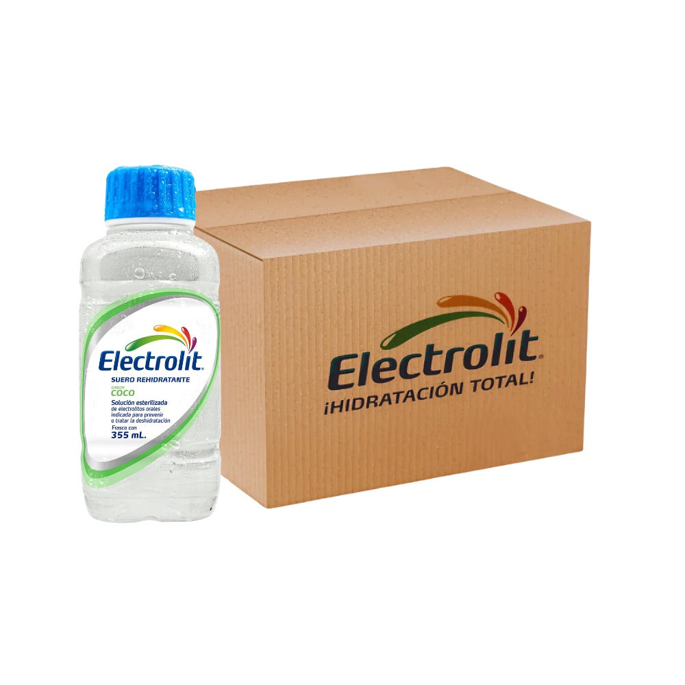 BEBIDA HIDRATANTE ELECTROLIT COCO 355 ML (CAJA 30 PIEZAS)