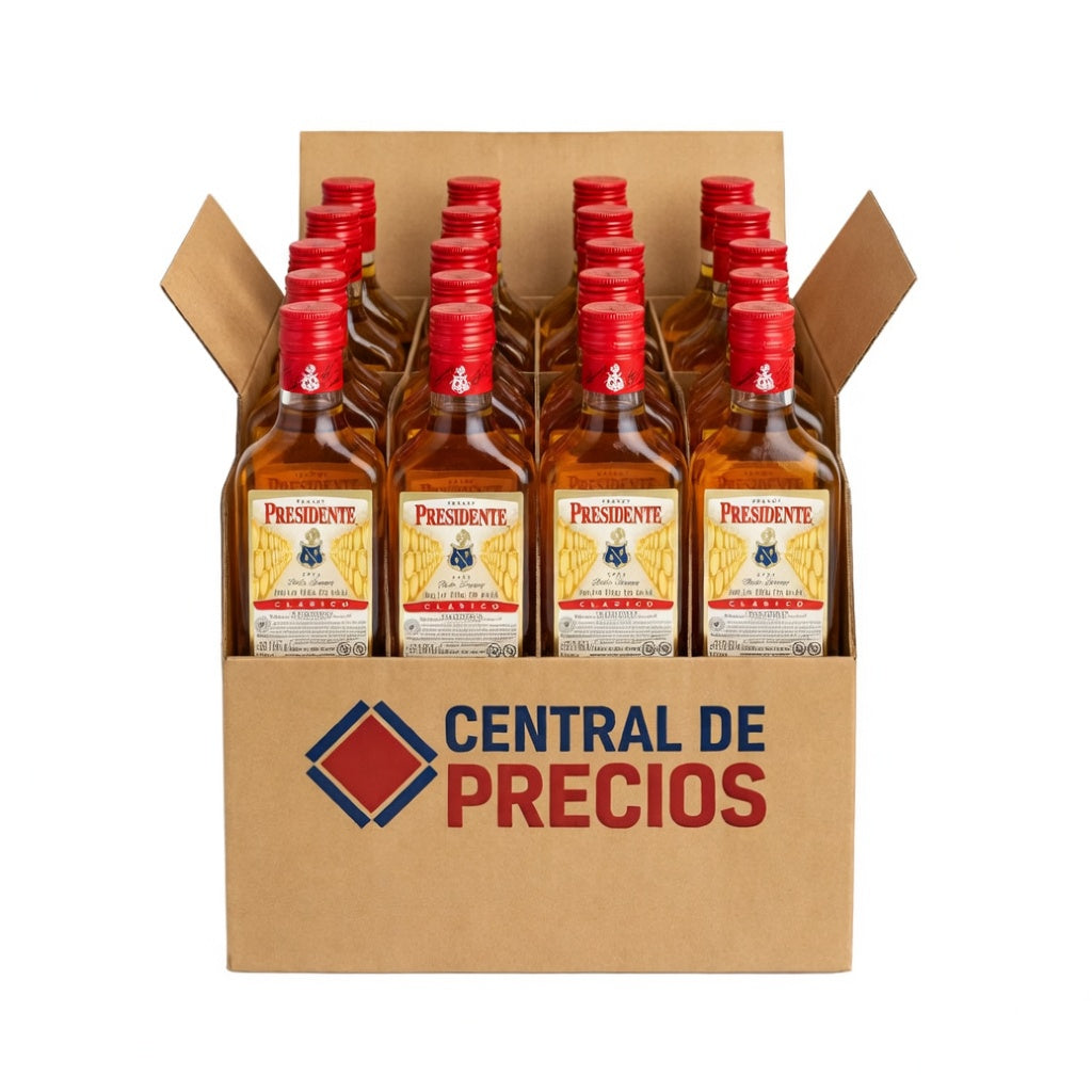 BRANDY PRESIDENTE CLASICO 200 ML