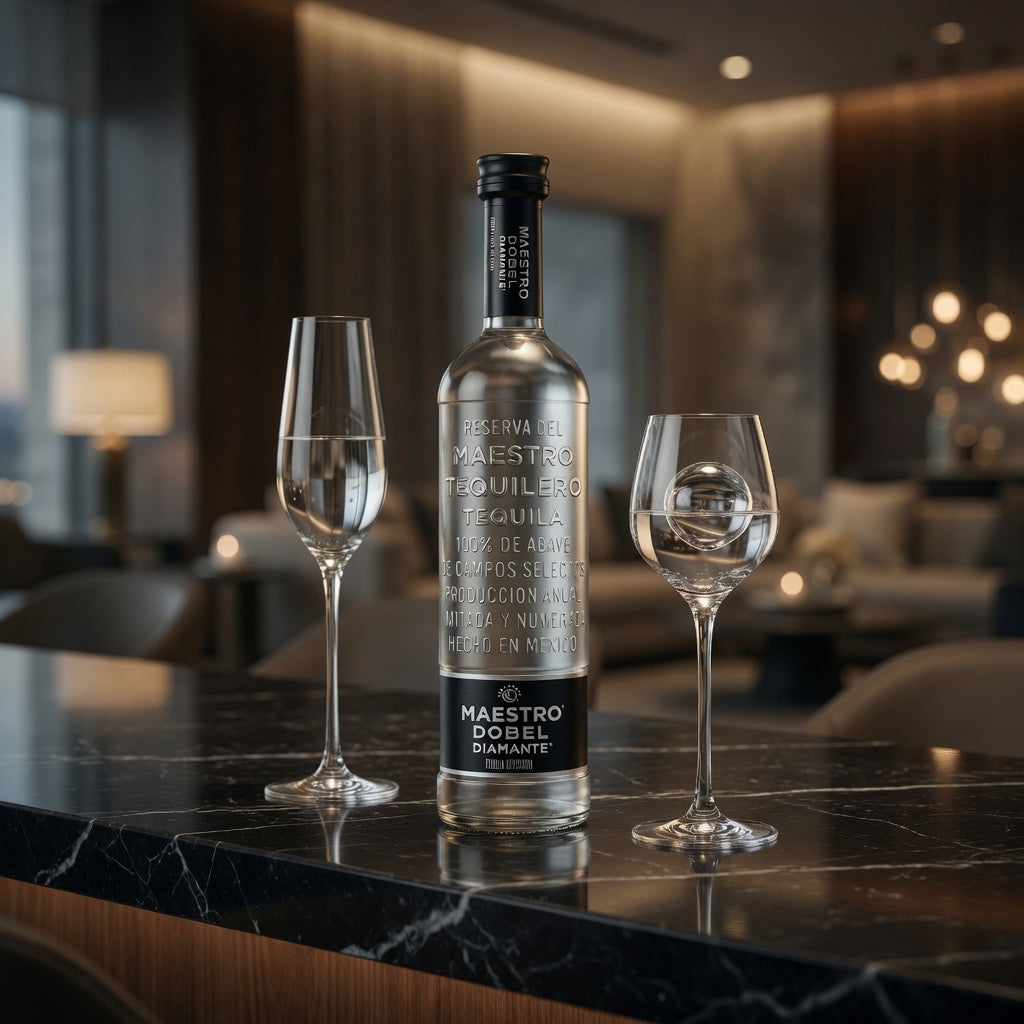 TEQUILA MAESTRO TEQUILERO DOBEL DIAMANTE 1750 ML