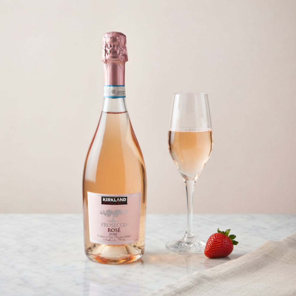 VINO ROSADO PROSECCO KIRKLAND SIGNATURE 750 ML