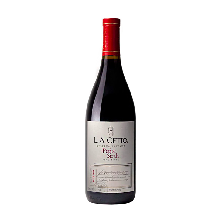 VINO TINTO L.A. CETTO PETITE SIRAH 750 ml