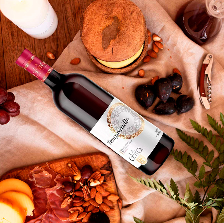 VINO TINTO L.A. CETTO TEMPRANILLO 750 ml