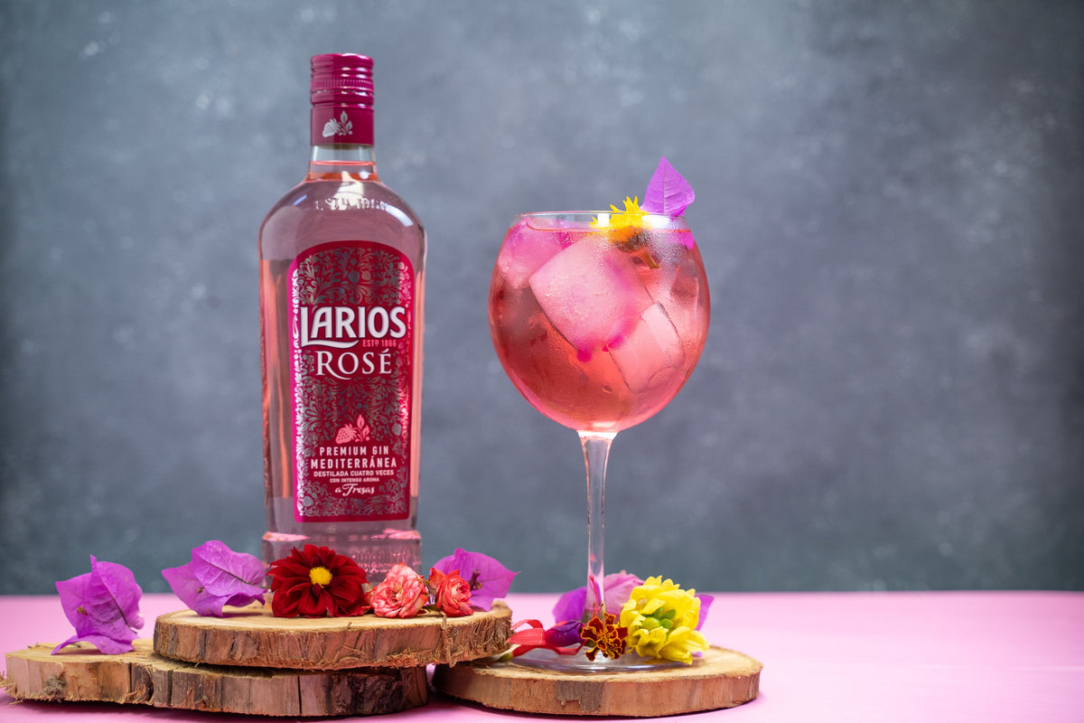 GINEBRA LARIOS ROSE 700 ML