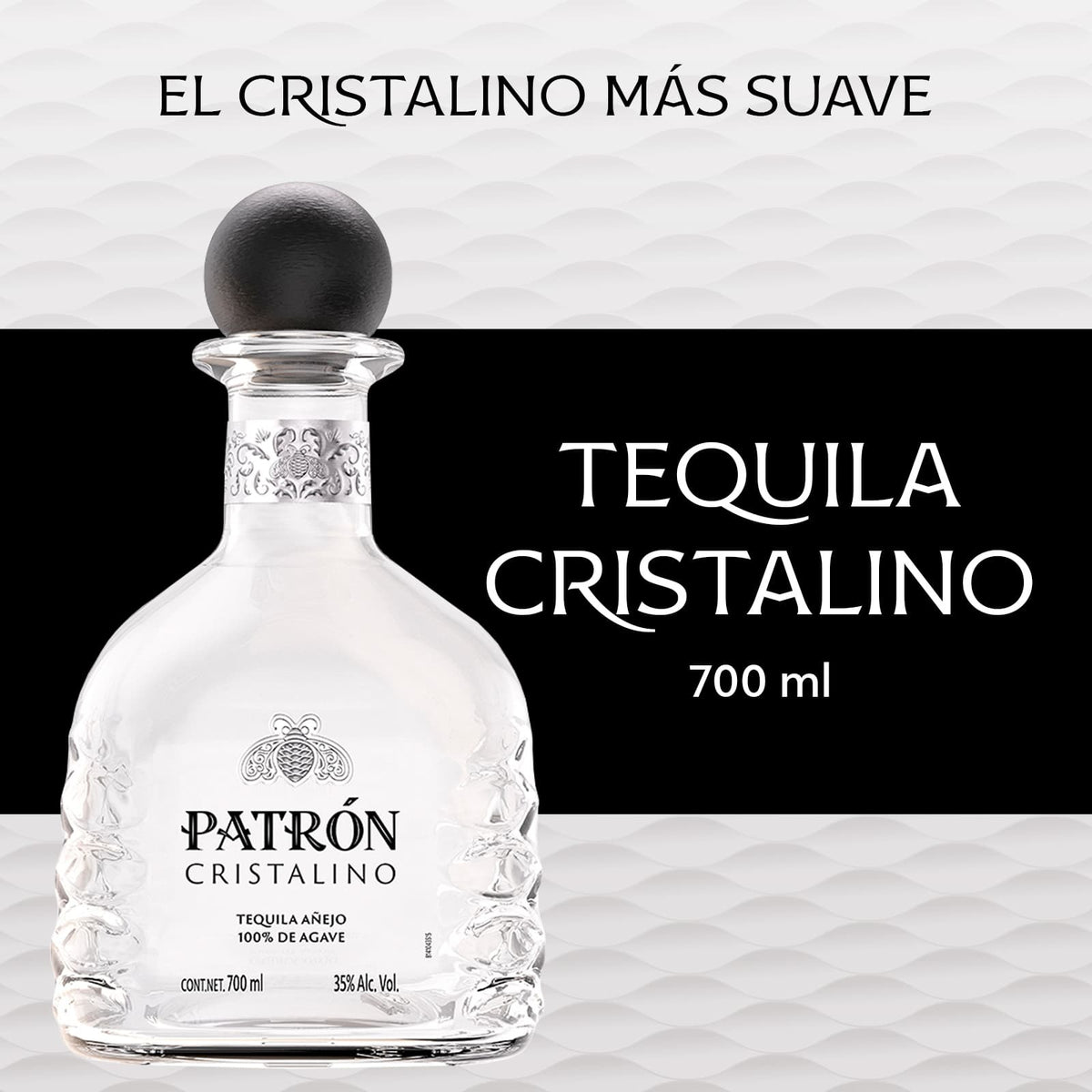 HIELERA GRANDE TEQUILA PATRÓN + 6 BOTELLAS DE REGALO