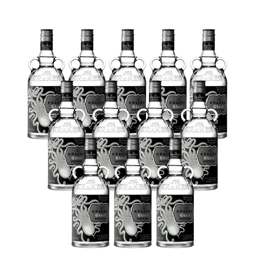 RON KRAKEN GHOST 750 ML (12 PIEZAS)