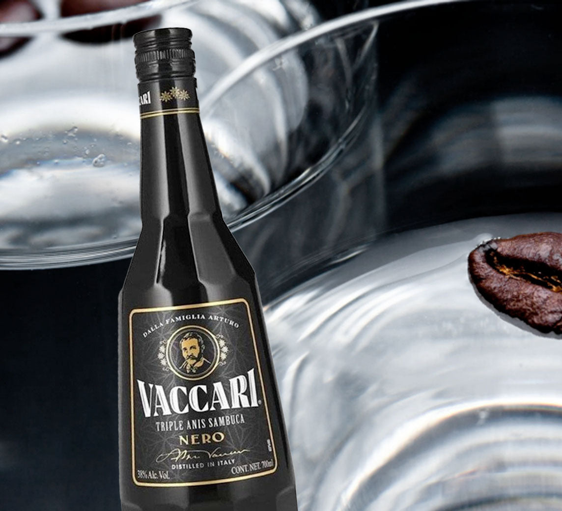 LICOR SAMBUCA VACCARI NERO 700 ml