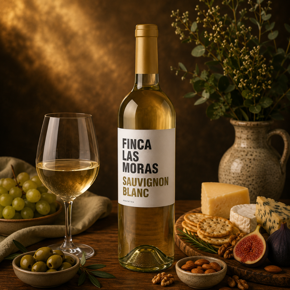 3x2 VINO BLANCO LAS MORAS SAUVIGNON BLANC 750 ML