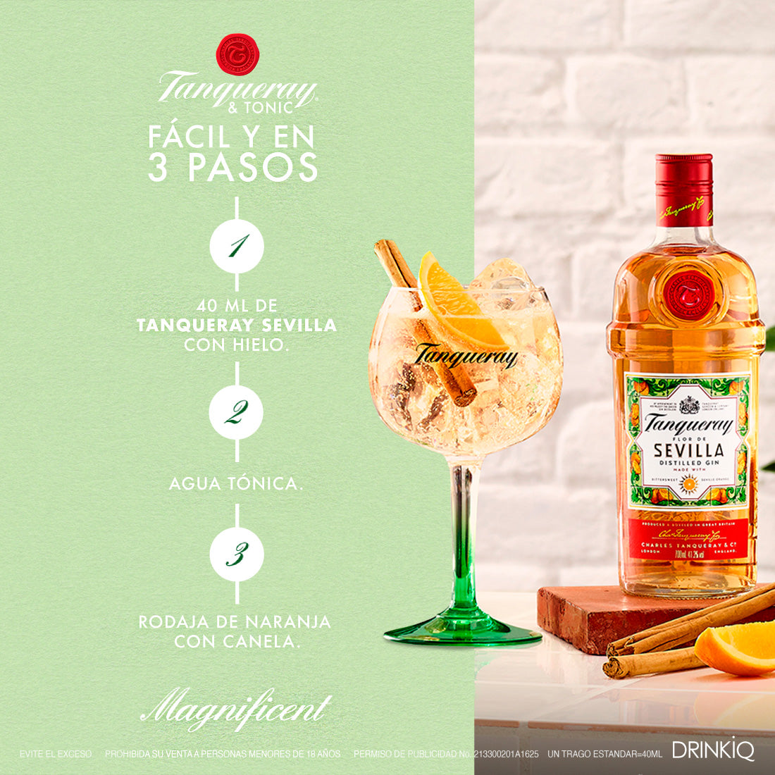 GINEBRA TANQUERAY FLOR DE SEVILLA 750 ml