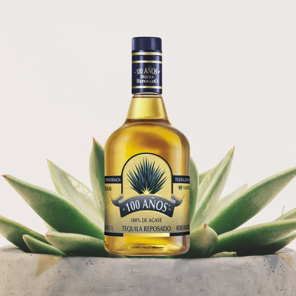TEQUILA 100 AÑOS REPOSADO 1000 ML