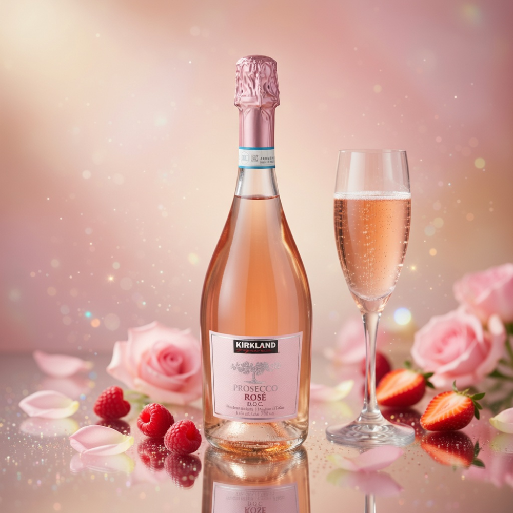VINO ROSADO PROSECCO KIRKLAND SIGNATURE 750 ML