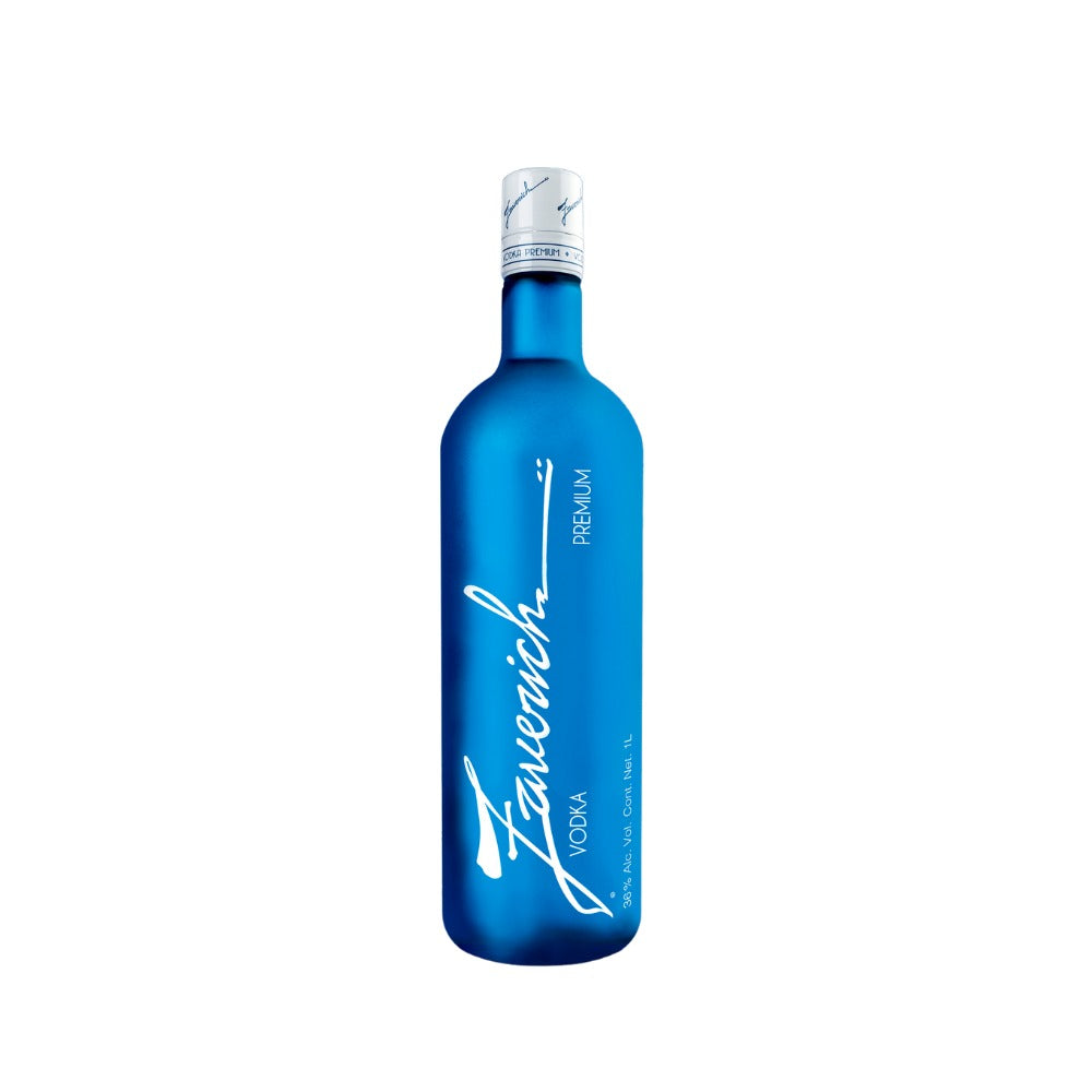 VODKA ZAVERICH PREMIUM 1000 ML (3 PIEZAS)